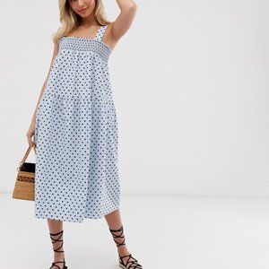 Asos Trapeze Midi Dress
